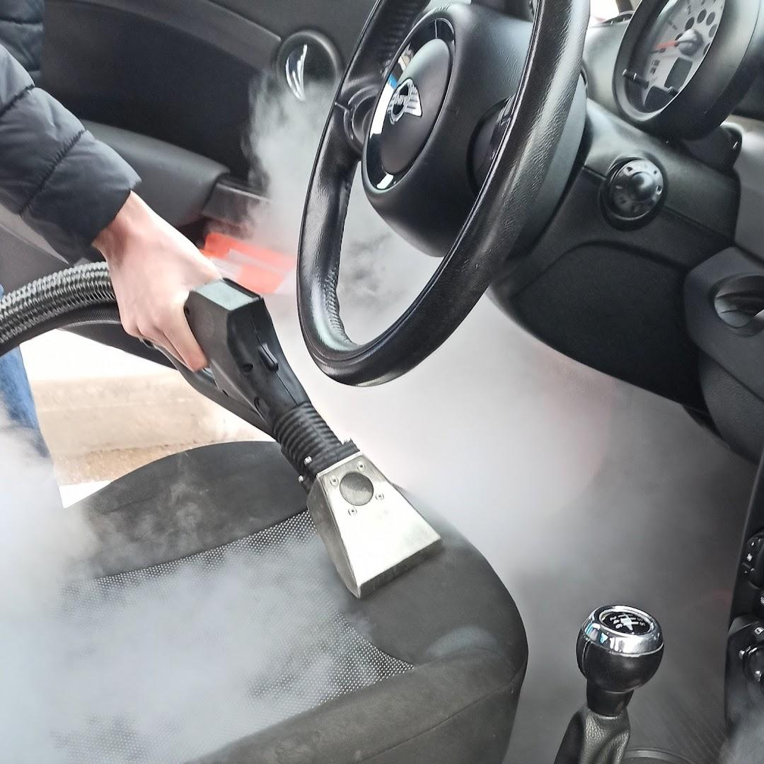 Limpiador de tapiceria a vapor autoservicio (Cabo Pino) / Self service steam cleaner