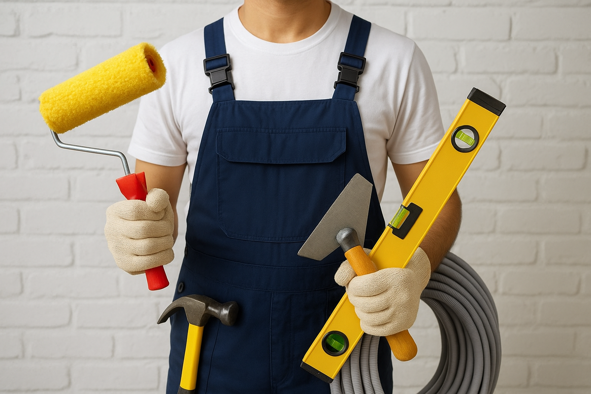 Juan Soluciones - Servicios de albañileria, pintura, electricidad, fontaneria, abrillantado de suelos